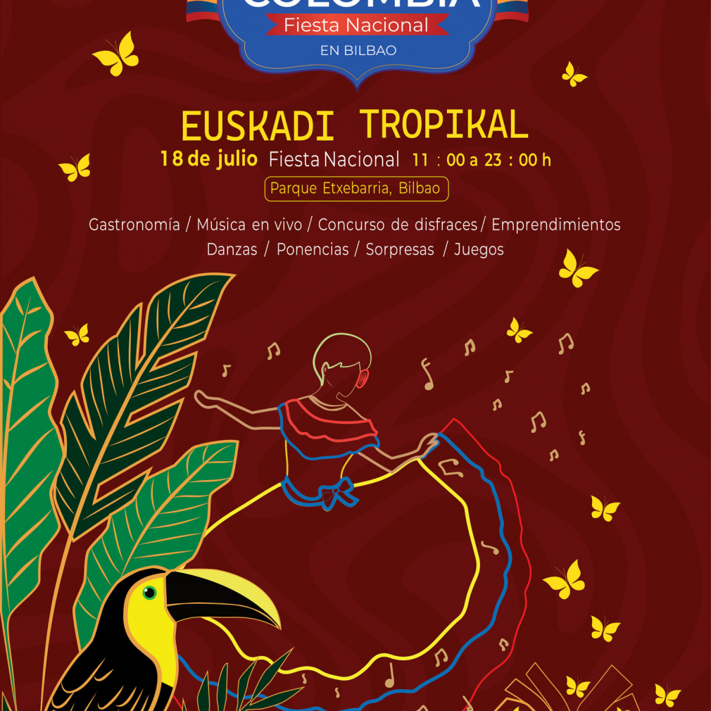 Póster oficial Consulado de colombia en BILBAO_ Póster oficial Consulado de colombia en BILBAO_